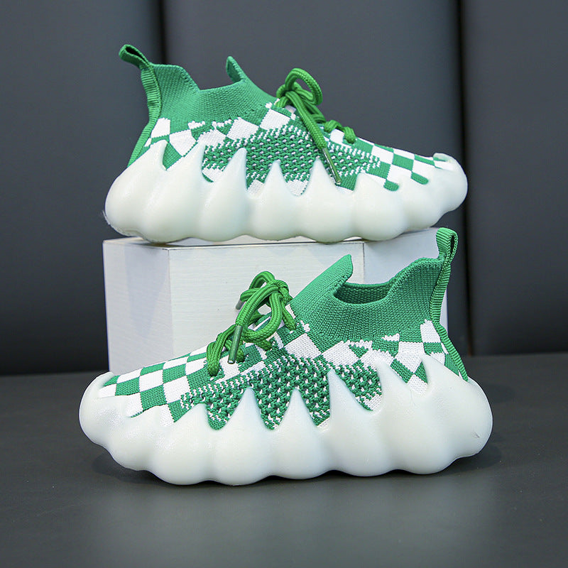 Kids’ Mesh Sports Shoes – Breathable & Comfy Winter Sneakers