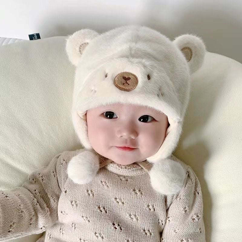 Baby Winter Hat – Thickened Fluffy Ear Protection Cap