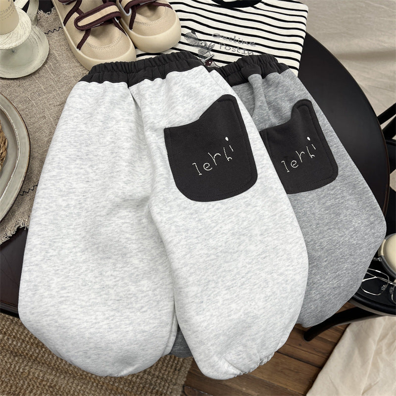 Boys' Sweatpants 2025 Spring Autumn Korean Style Pants