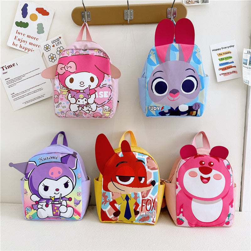 Kids Cartoon Kindergarten Backpack – Cute Travel School Bag 2025
