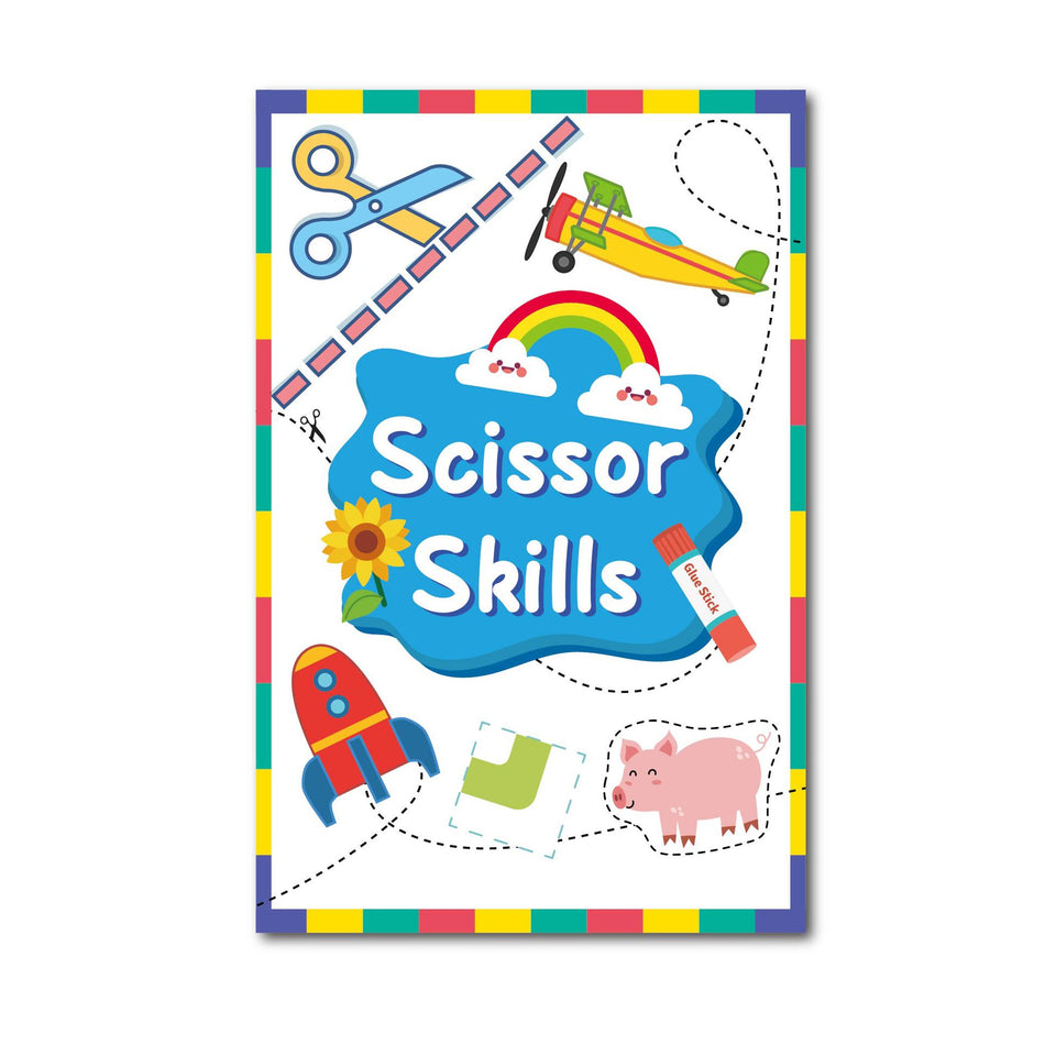 DIY Paper-Cut Cartoon Craft Book – Kids Interactive Toy