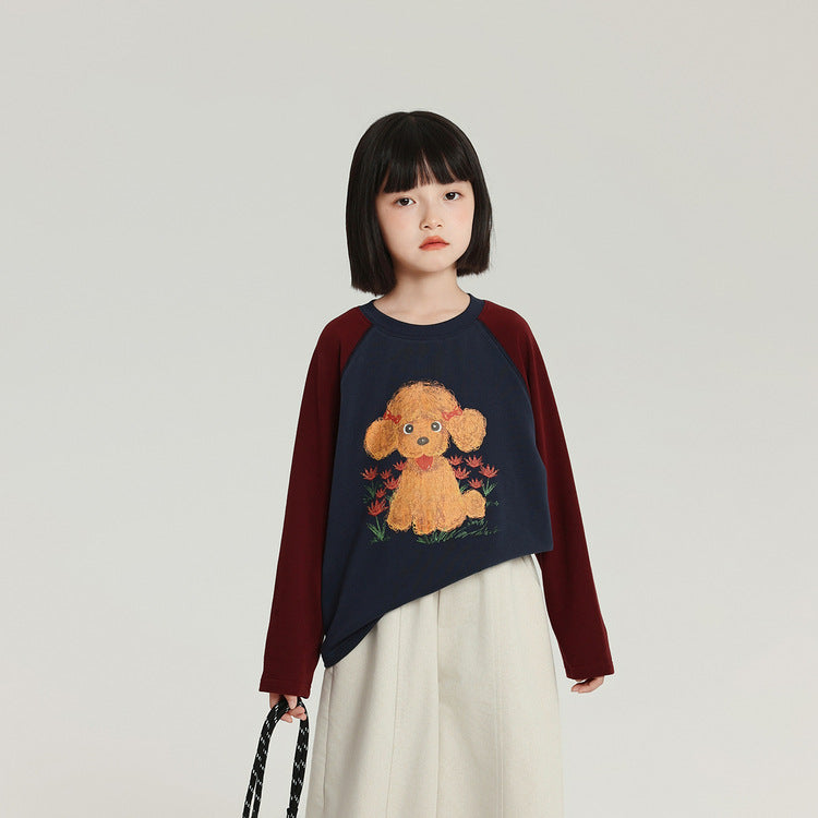 Pudding Haru Kids Cartoon Long-Sleeve T-Shirt 2026