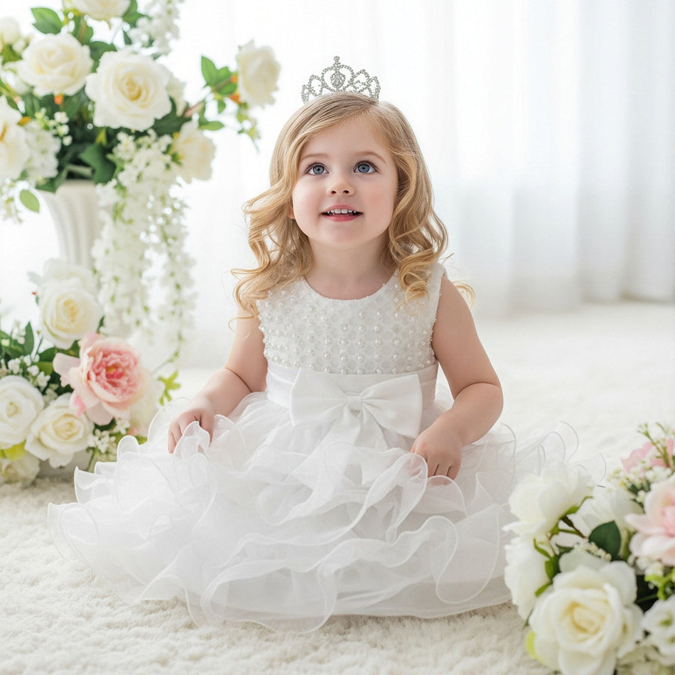 Baby Girl First Birthday Princess Tutu Party Dress