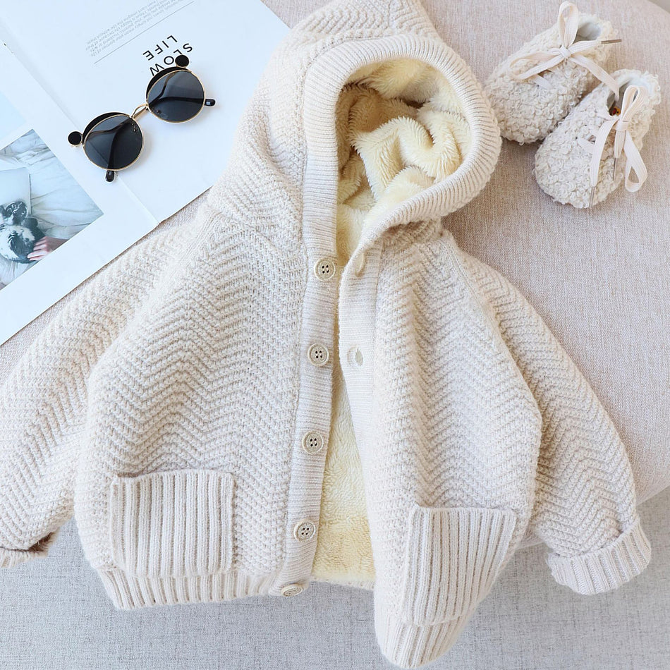 Bala 2025 Kids’ Thickened Hoodies Autumn Winter