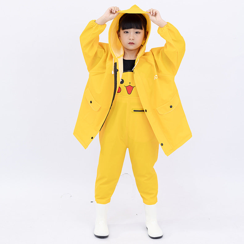 Kids’ Raincoat & Boots Set | Full Rain Gear for School