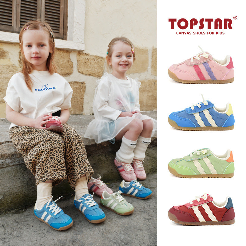 TOPSTAR 2025 Spring New Soft-Bottom Children’s Sneakers 6028