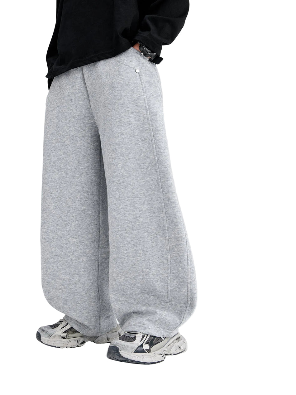 Zuoxi Boys Fleece-Lined Sports Pants 2025 Winter