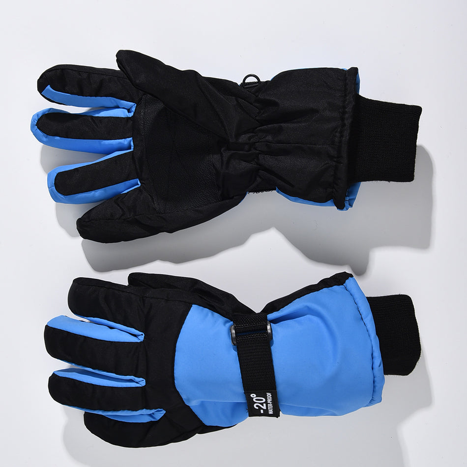 Kids Winter Ski Gloves – Waterproof Non-Slip Warm