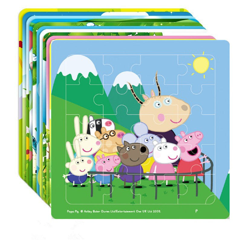 Paper Piggy Puzzle Toy for Toddlers 2–3 Years Old