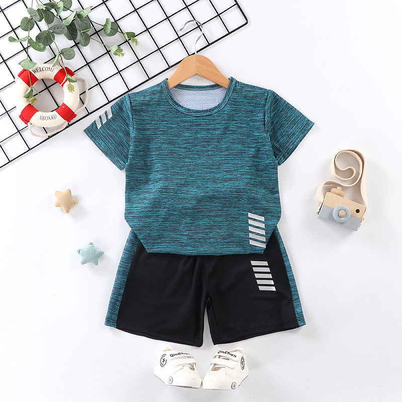 Kids' Ice Silk Sports Set – Cool & Comfy for Active Summer Days