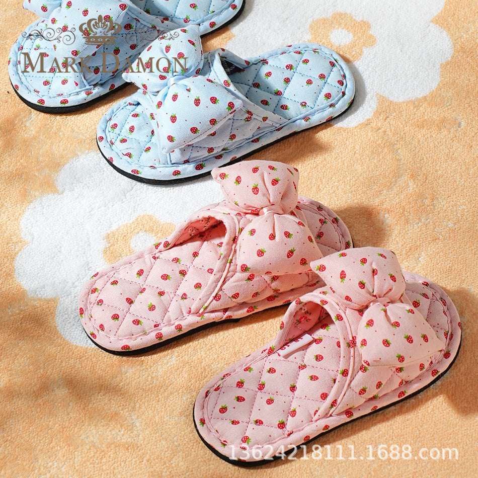 Kids Fabric Slippers