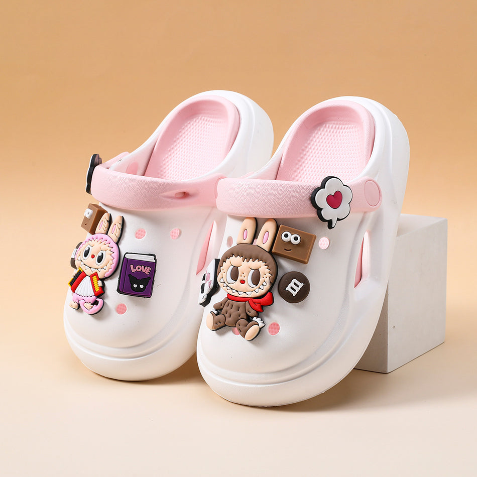 Girls Croc Slippers Non-Slip Beach Sandals Summer