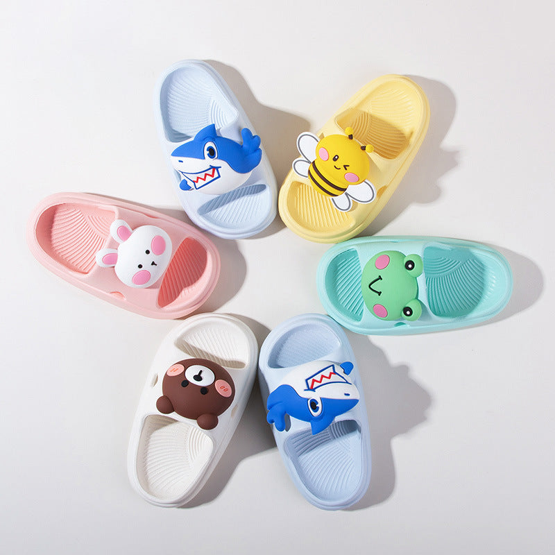Cute Cartoon Kids’ Sandals – Summer Indoor & Outdoor