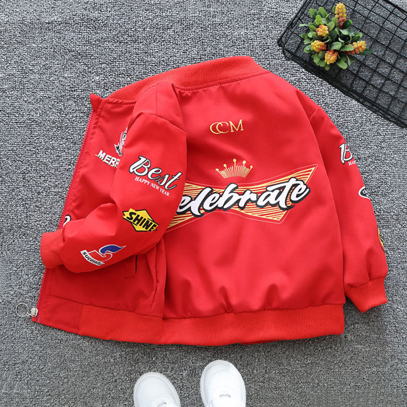 Kids Casual Baseball Jacket for Boys