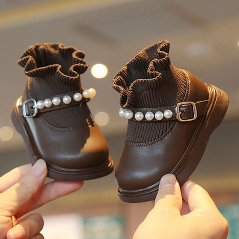 Baby Girl Martin Boots Soft Sole Princess Style 1–3Y
