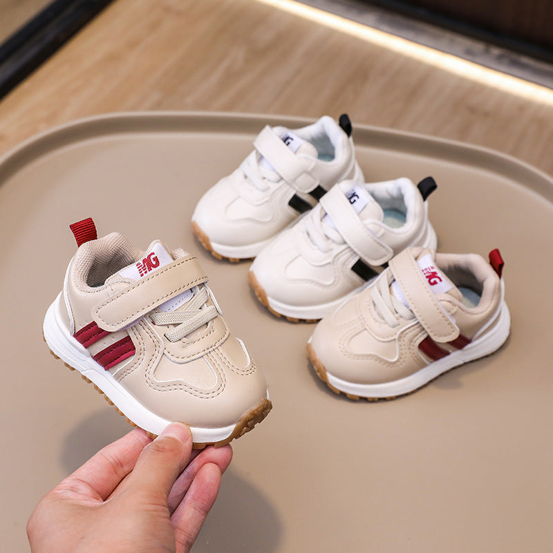 Non-Slip Baby Sneakers – Warm Velcro Shoes for 0–3 Yrs
