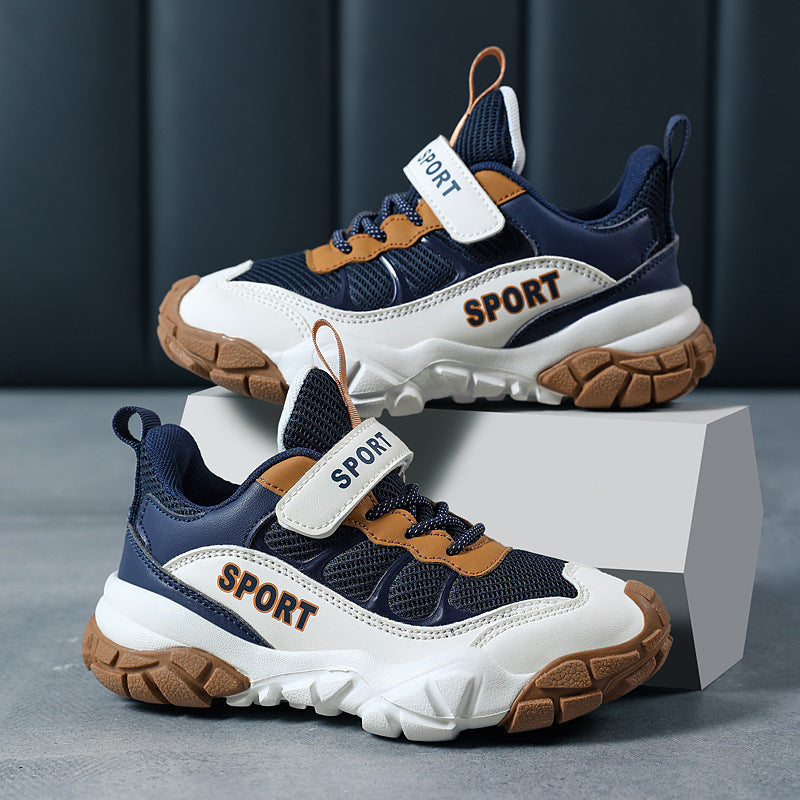 Kids’ Outdoor Sports Shoes – Non-slip Hiking Runners
