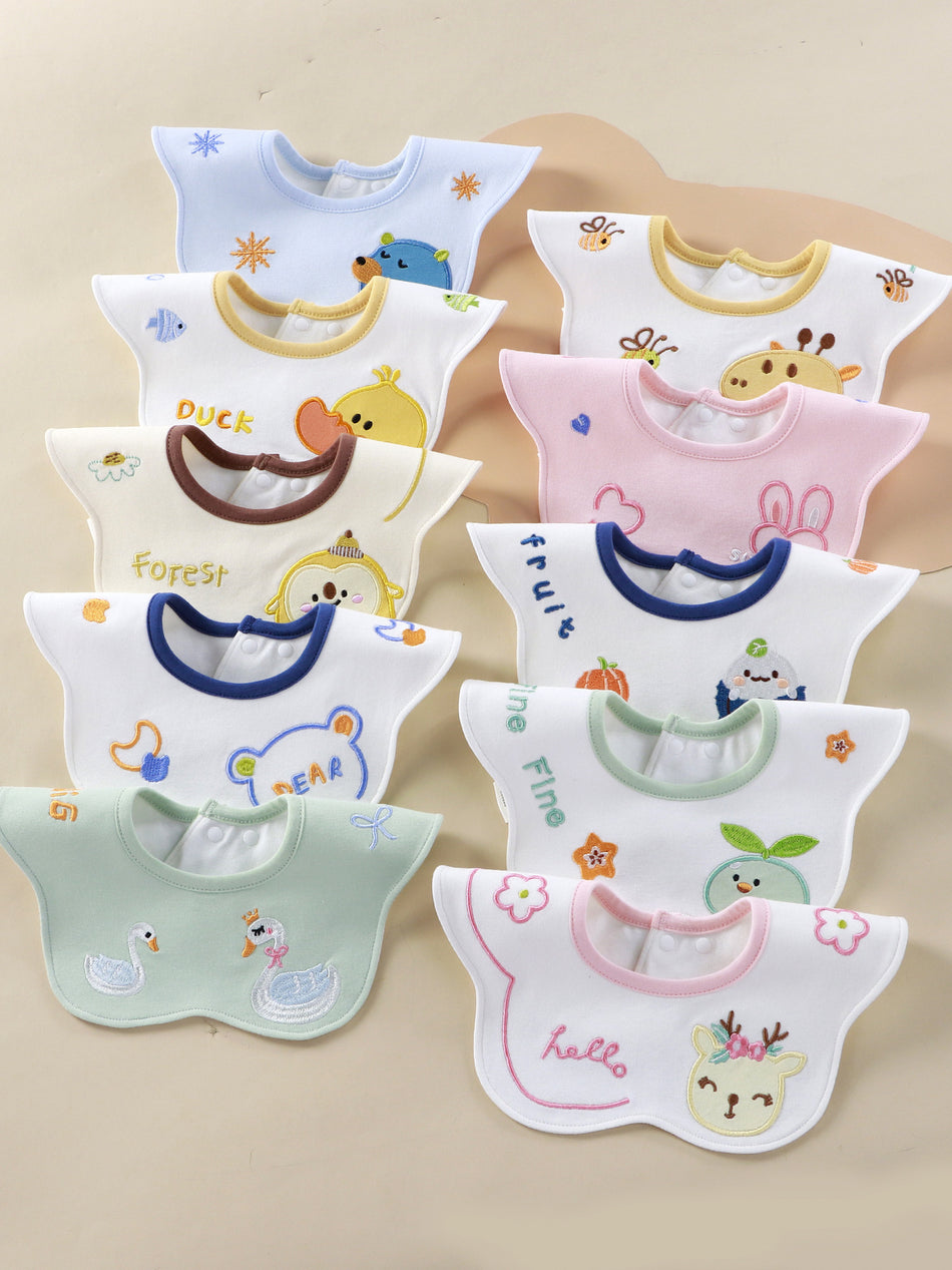 Antibacterial Cotton Baby Bib