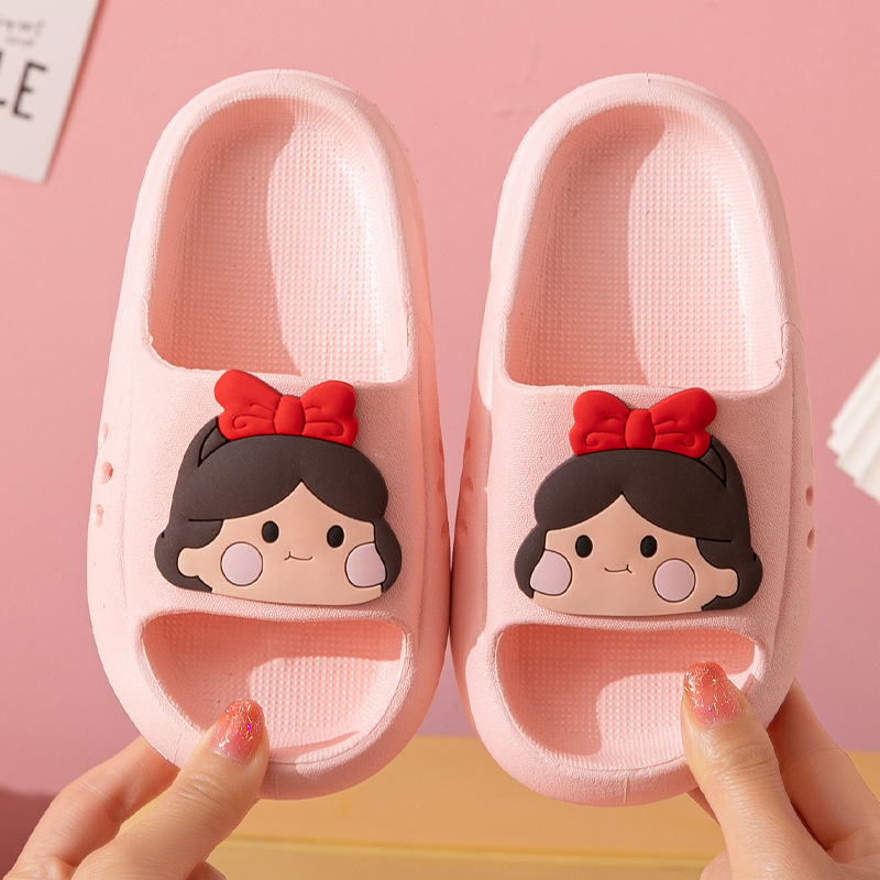Girls Bath Slippers Princess Non-Slip Summer Shoes
